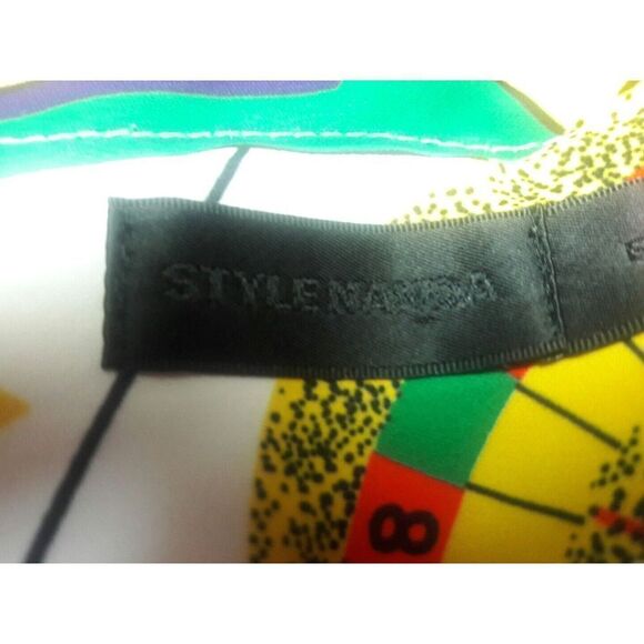 Stylenanda Shirt‎ Casio Gambling Las Vegas Red Green Blouse Size M/L - Picture 8 of 8